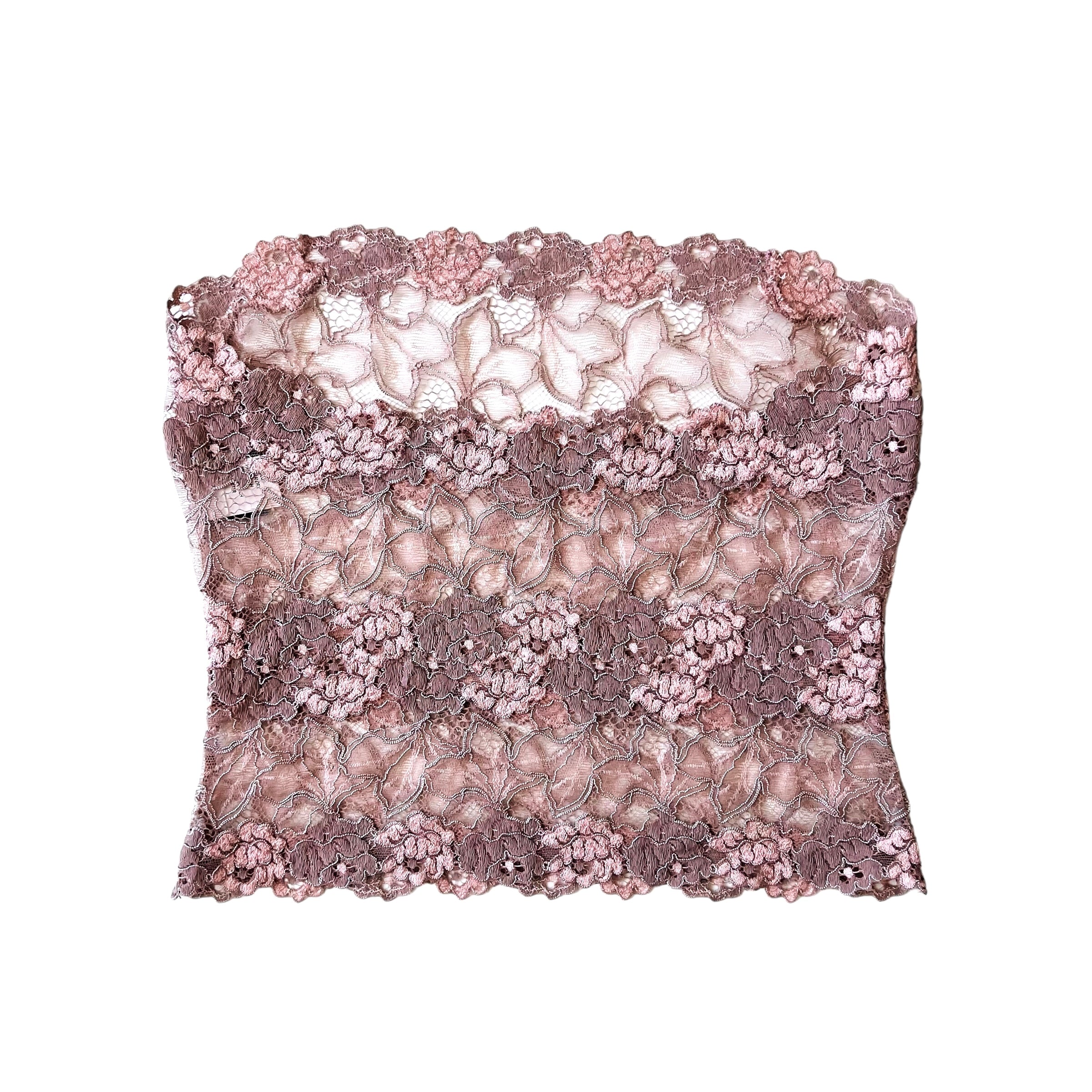 Sheer Lacy Tube Top (S/M)