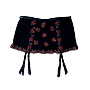 Frederick's Embroidered Garter Skirt (XS/S)