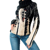 Funky Cowlneck Sweater Top (S/M)