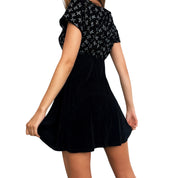 Vintage Babydoll Bow Dress (XS)