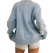 Classic Gray Tommy Sweater (L)