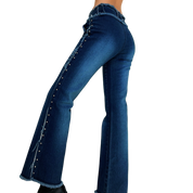 Early 2000s Studded Jeans (S/M)