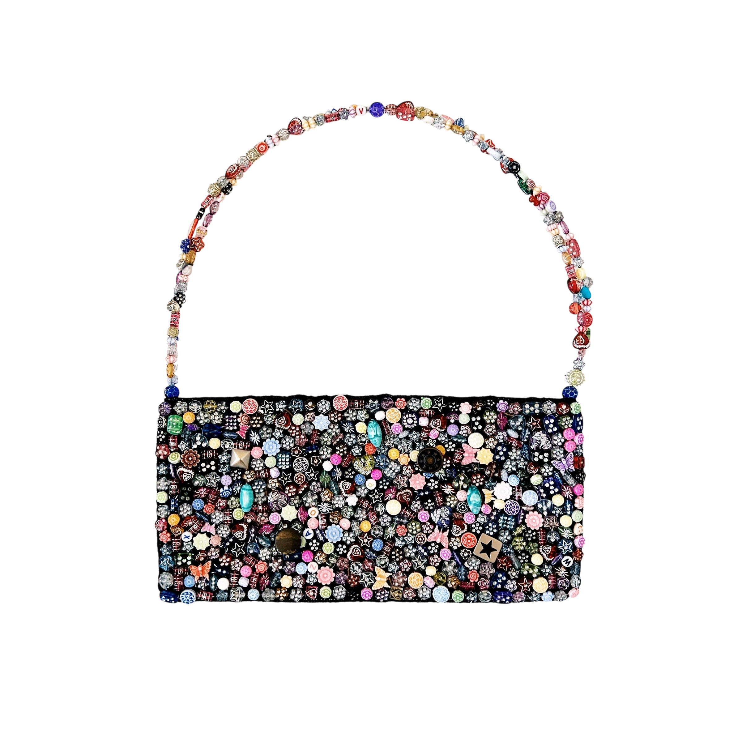 Funky Beaded Mini Purse