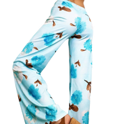 French Vintage Floral Pants (S)