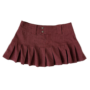 Guess Jeans Pleated Mini Skirt (S/M)