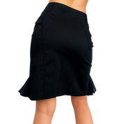Girbaud Flirty Black Pencil Skirt (S)