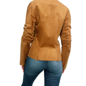 Vintage Suede Tie Front Shacket (S)