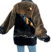 Vintage Fleece Bear Jacket (L/XL)