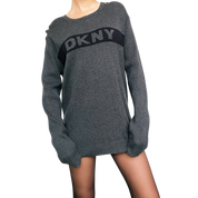 DKNY Spellout Sweater (M/L)