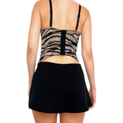 Marciano Animal Print Bustier (M)