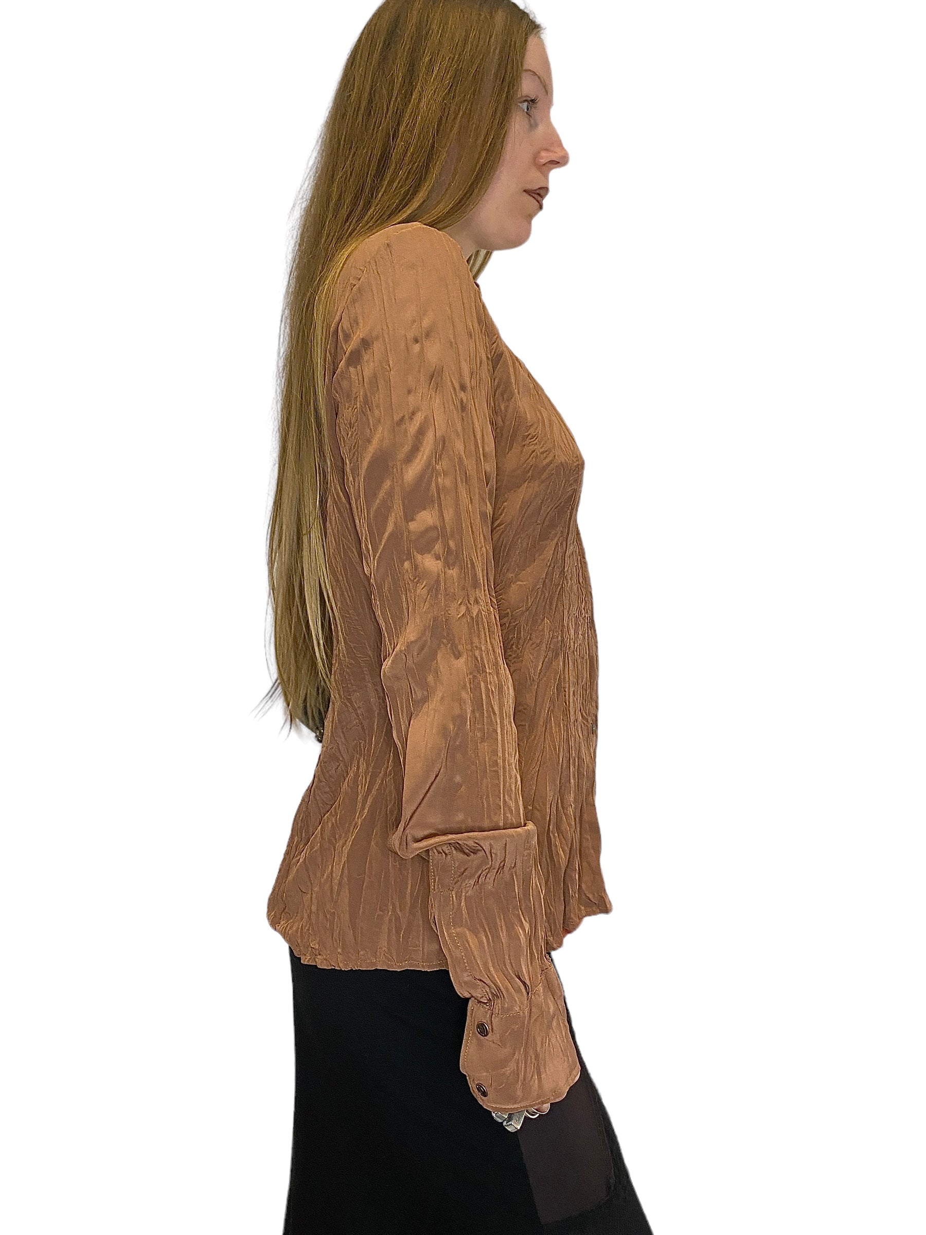 Cavalli 90s Silk Blouse (L)