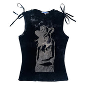 Vintage Sleeveless Cowgirl Top (S/M)