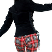 Tripp Furry Lace Up Jacket (S/M)