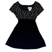 Vintage Babydoll Bow Dress (XS)