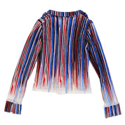 90s Micro Mesh Blouse (S/M)
