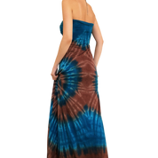 Strapless Tie Dye Maxi Dress (XS/S)