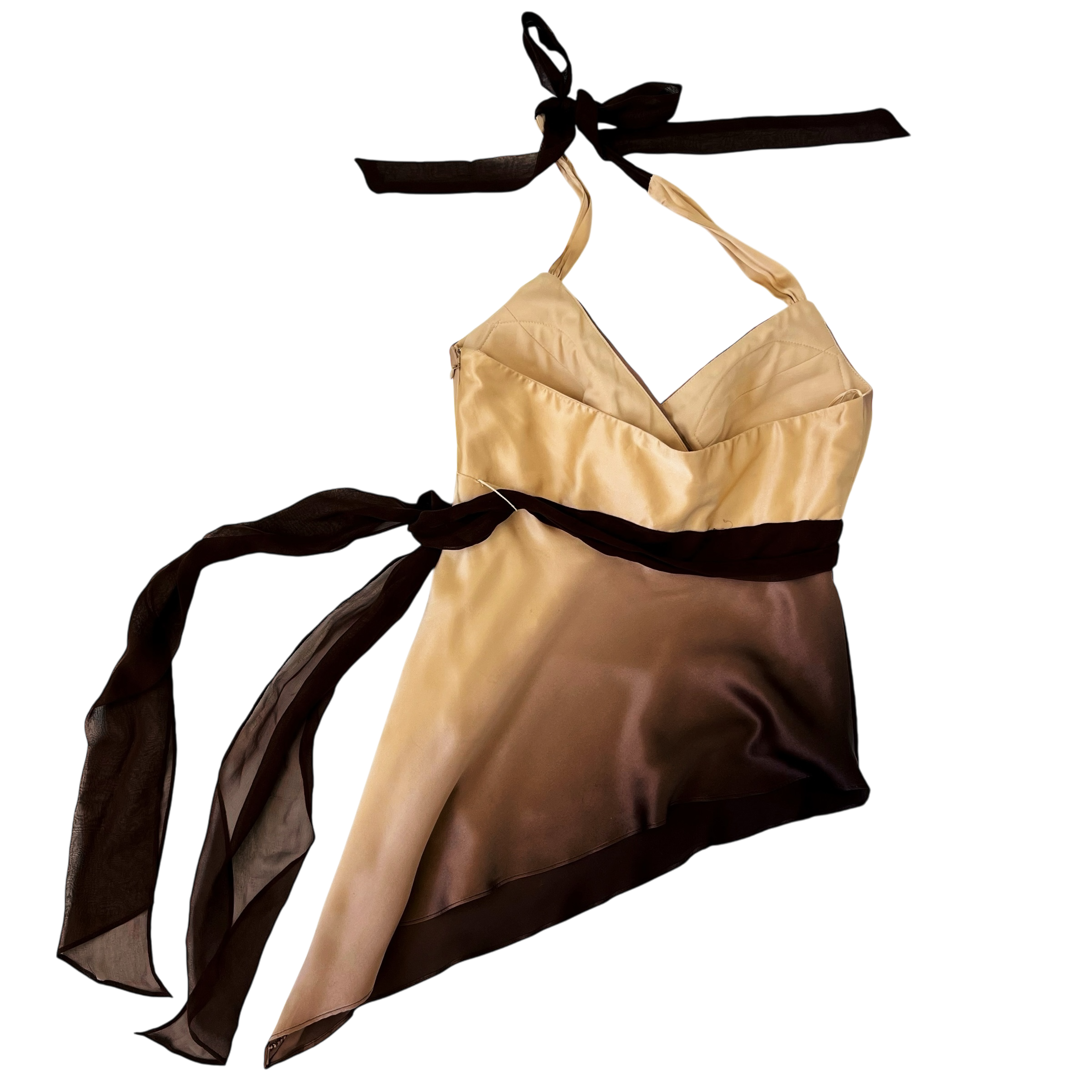 Caché Silky Halter Top (S)
