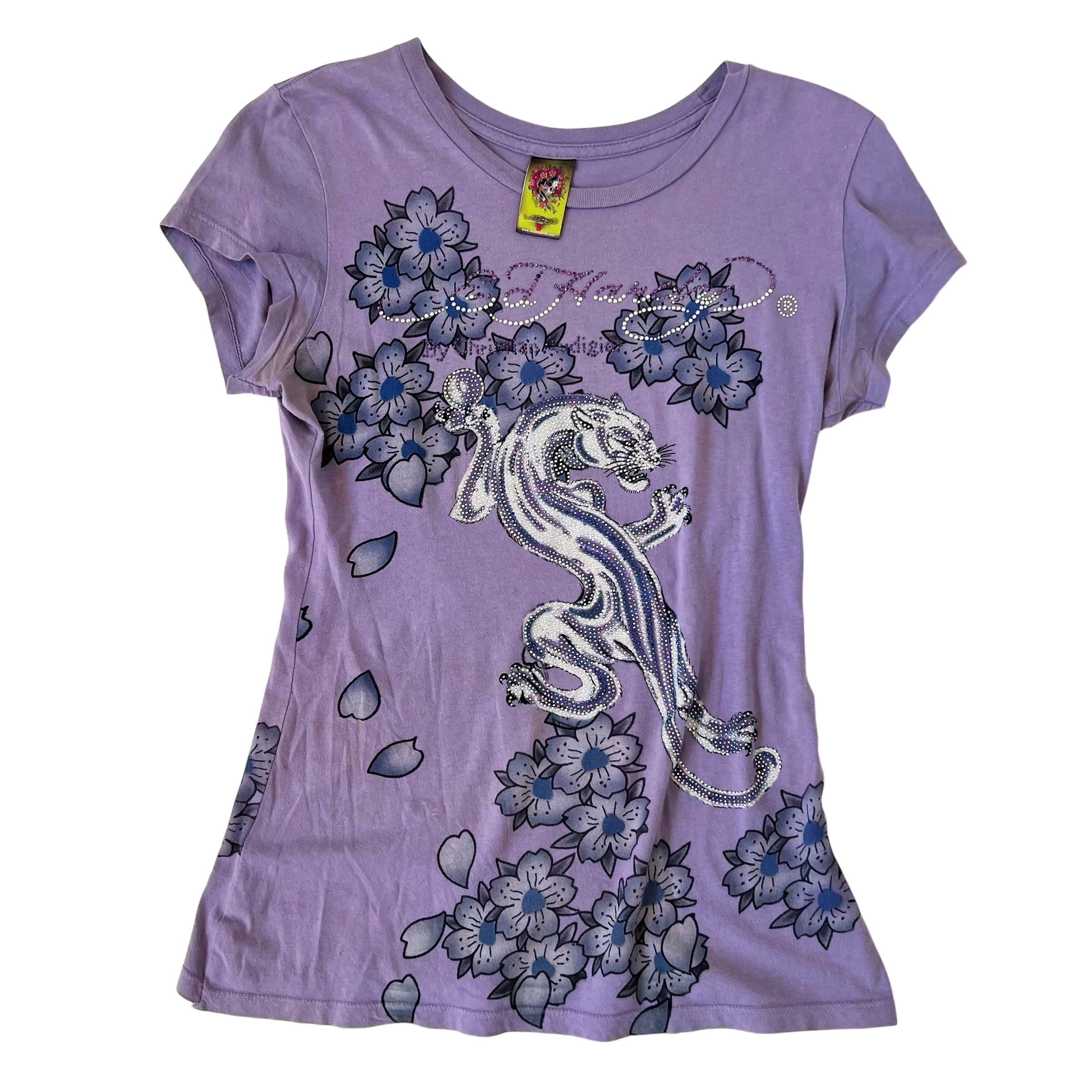 Ed Hardy Lavender Tee (S)