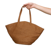 Italian Leather Floral Mini Tote