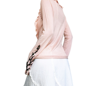 Baby Pink Cashmere Cardigan (M/L)