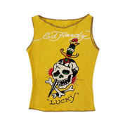 Reworked Ed Hardy Top (XXS/XS)