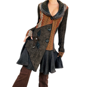 Embellished Fall Duster Cardigan (M)