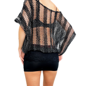 Sheer Slouchy Hybrid Top (S/M)