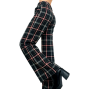 Benetton Plaid Wool Trousers (XS)