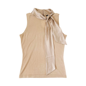 Silk & Cashmere Sleeveless Top (S)