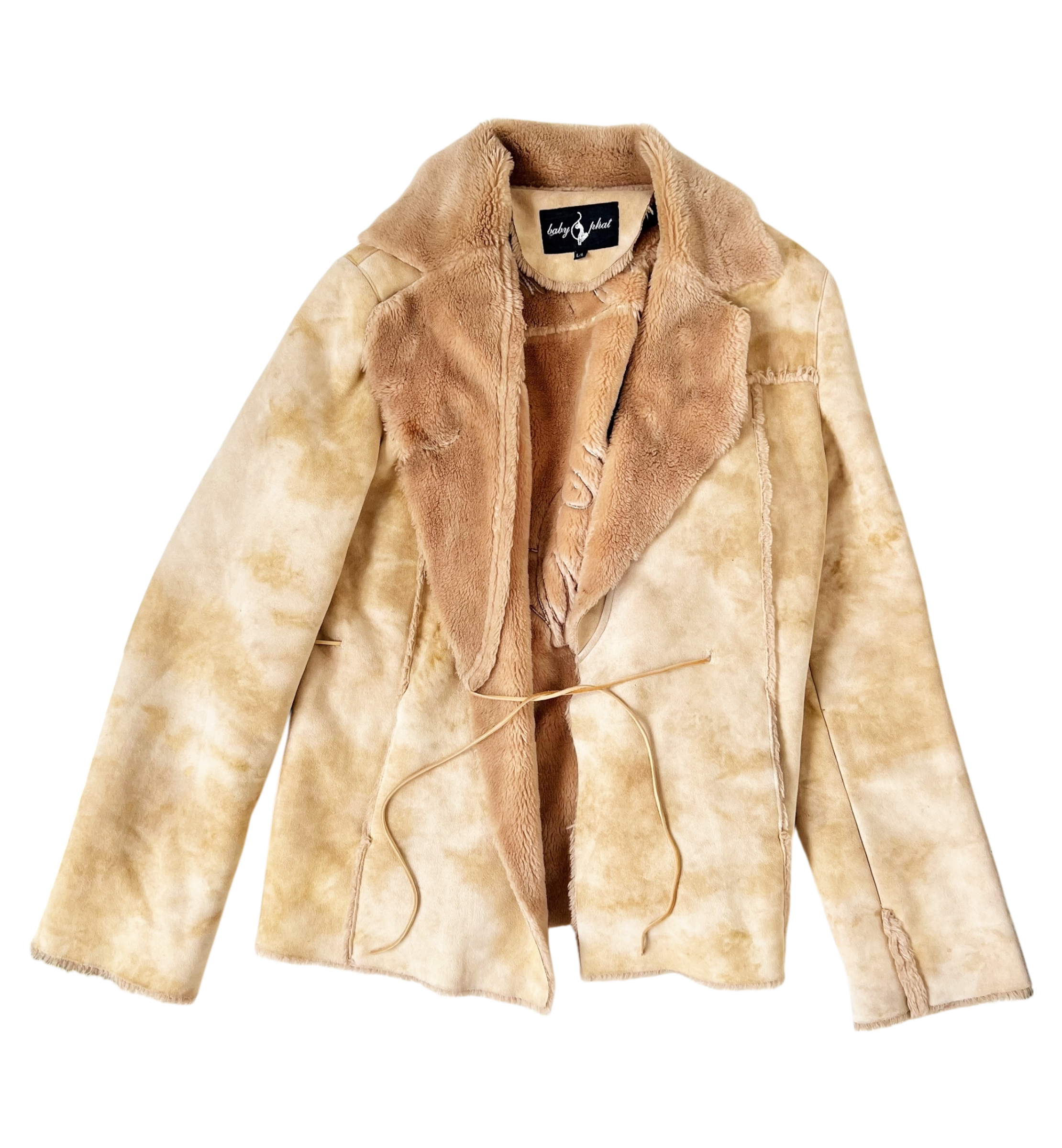 Baby Phat Faux Suede Coat (L)