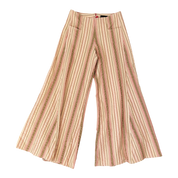 Ultra Wide Leg Striped Pants (S)