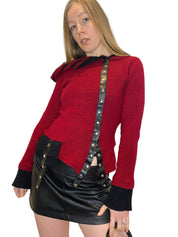 90s Pirate Archive Grunge Knit Sweater (S)