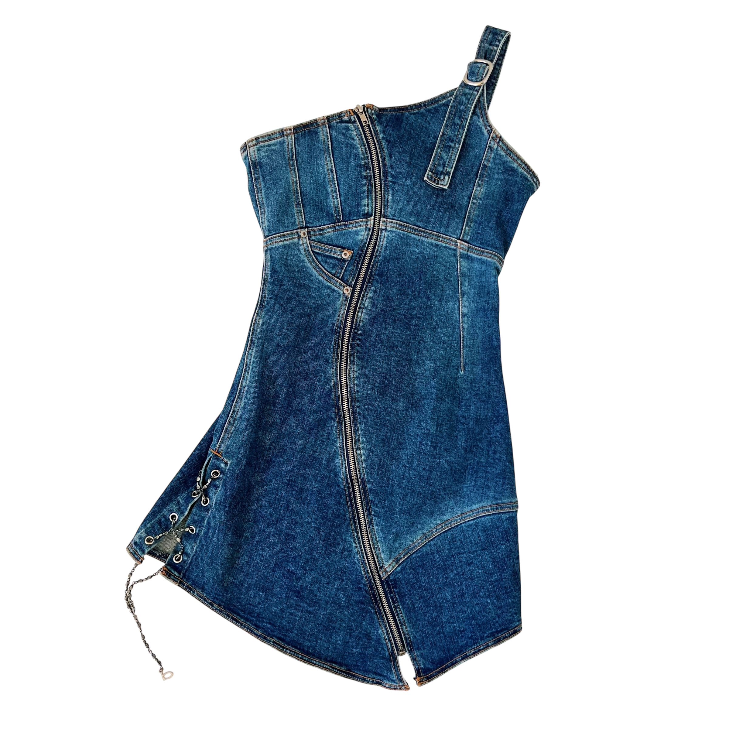 Rare Bebe Denim Mini Dress (S) – Holy Thrift