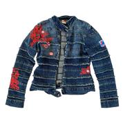 Funky Denim Moto Jacket (M)