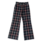 Benetton Plaid Wool Trousers (XS)