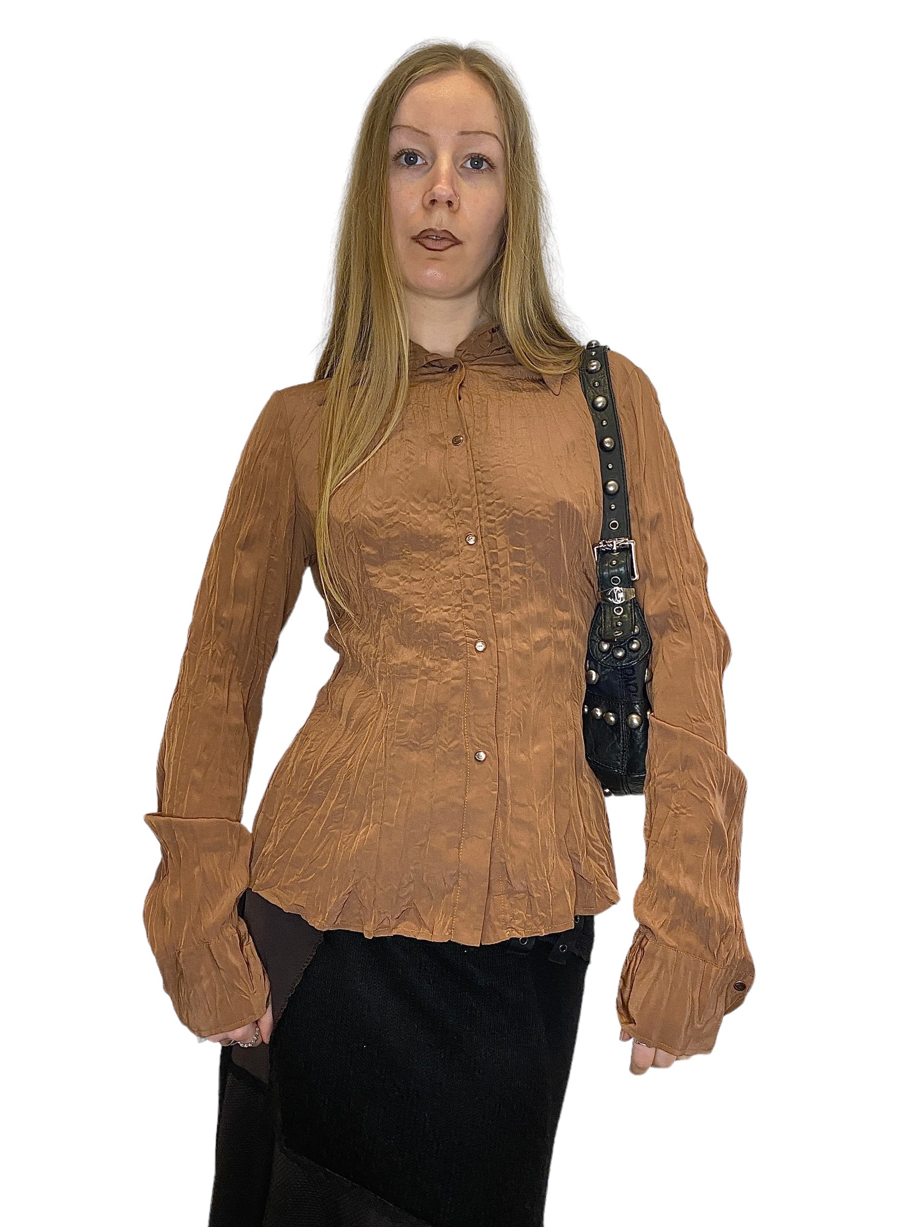 Cavalli 90s Silk Blouse (L)