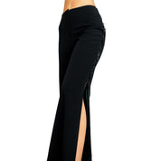 Caché Black Lace Up Pants (S)