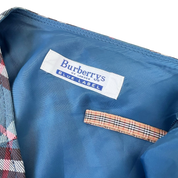 Burberry Vintage Blue Plaid Skirt (S)