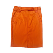 Missoni Satin Tangerine Skirt (S)