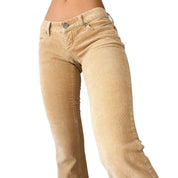 Khaki Corduroy Pants (S)