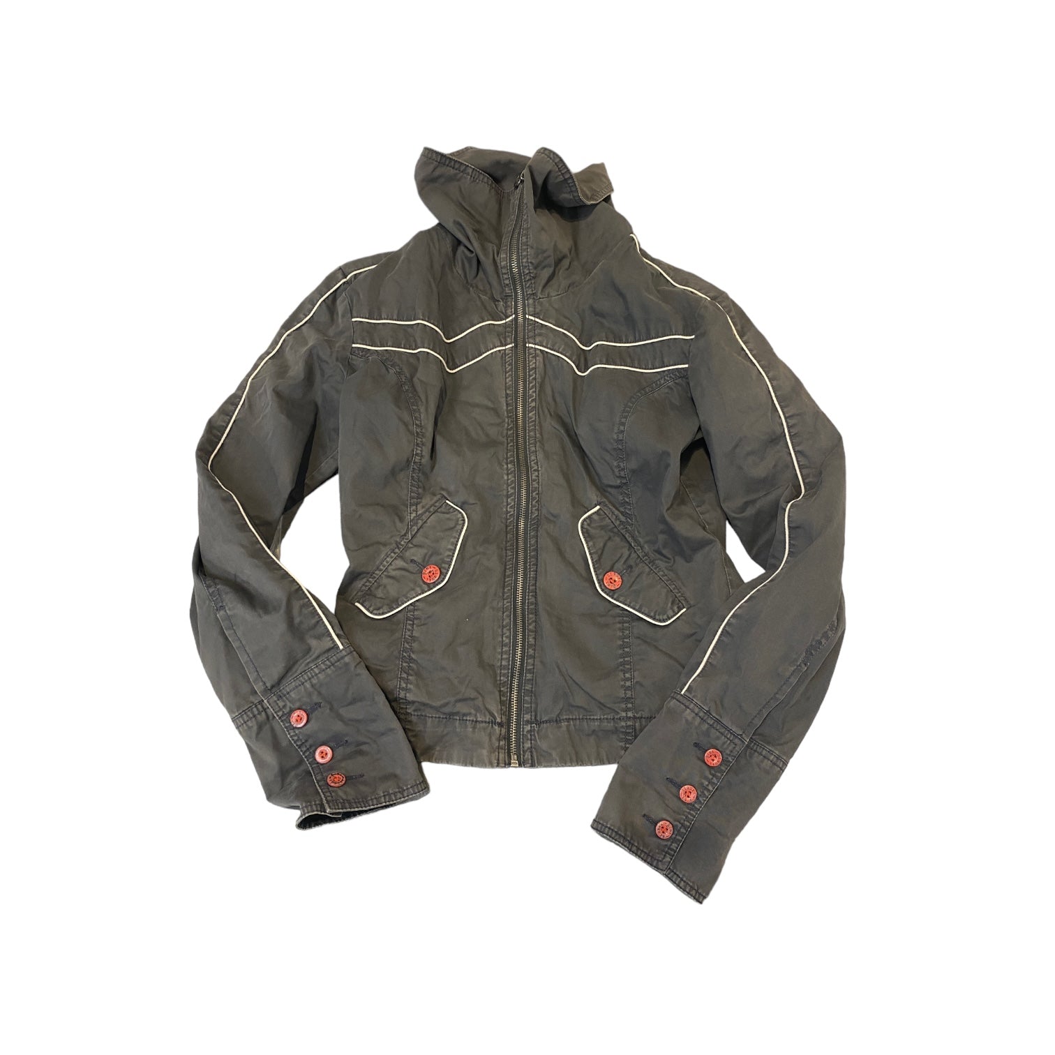 Vintage Diesel Utility Cropped Jacket (M)