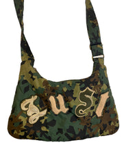 Vintage Y2K Miss Sixty Camo Over the Shoulder Bag