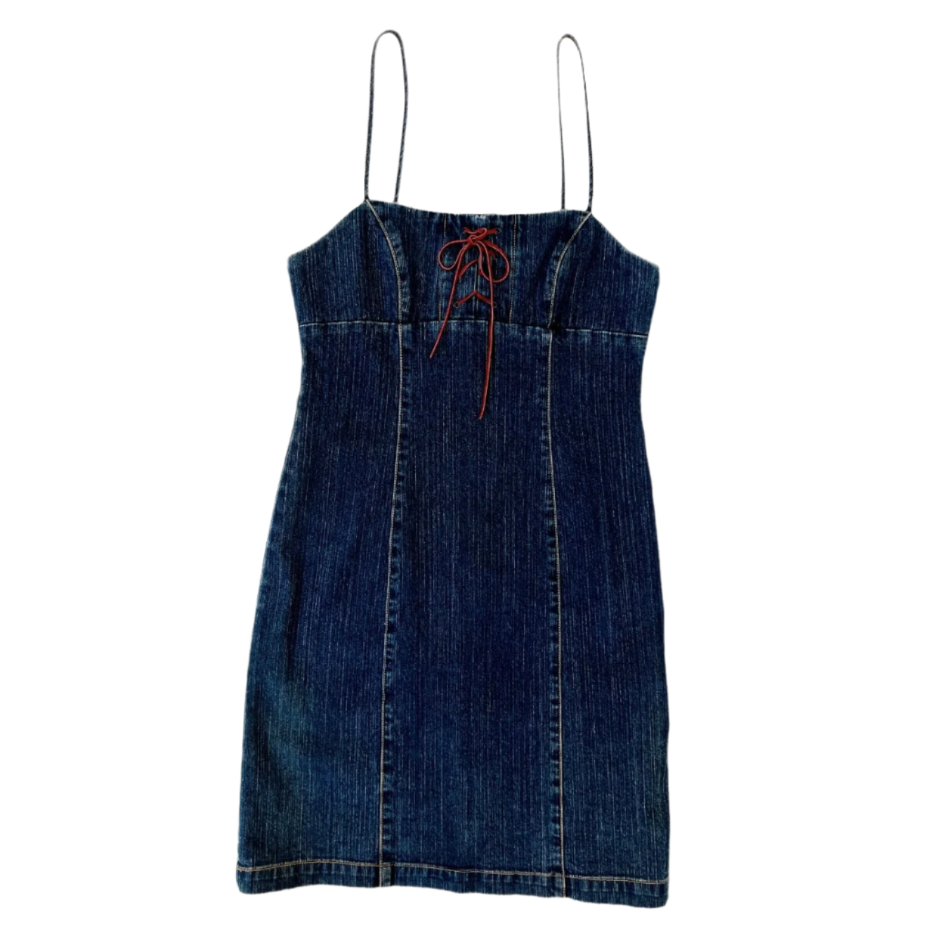 Guess Jeans Lace Up Denim Dress (M) Holy Thrift Guess Jeans Lace Up Denim Dress (M) Holy Thrift