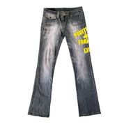 Girbaud Spellout Jeans (S/M)