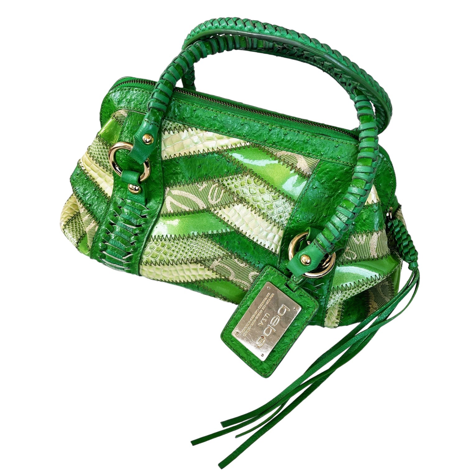 Bebe Patchwork Leather Bag