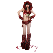Red Wine Valentine Bunny Set (XS-XL)