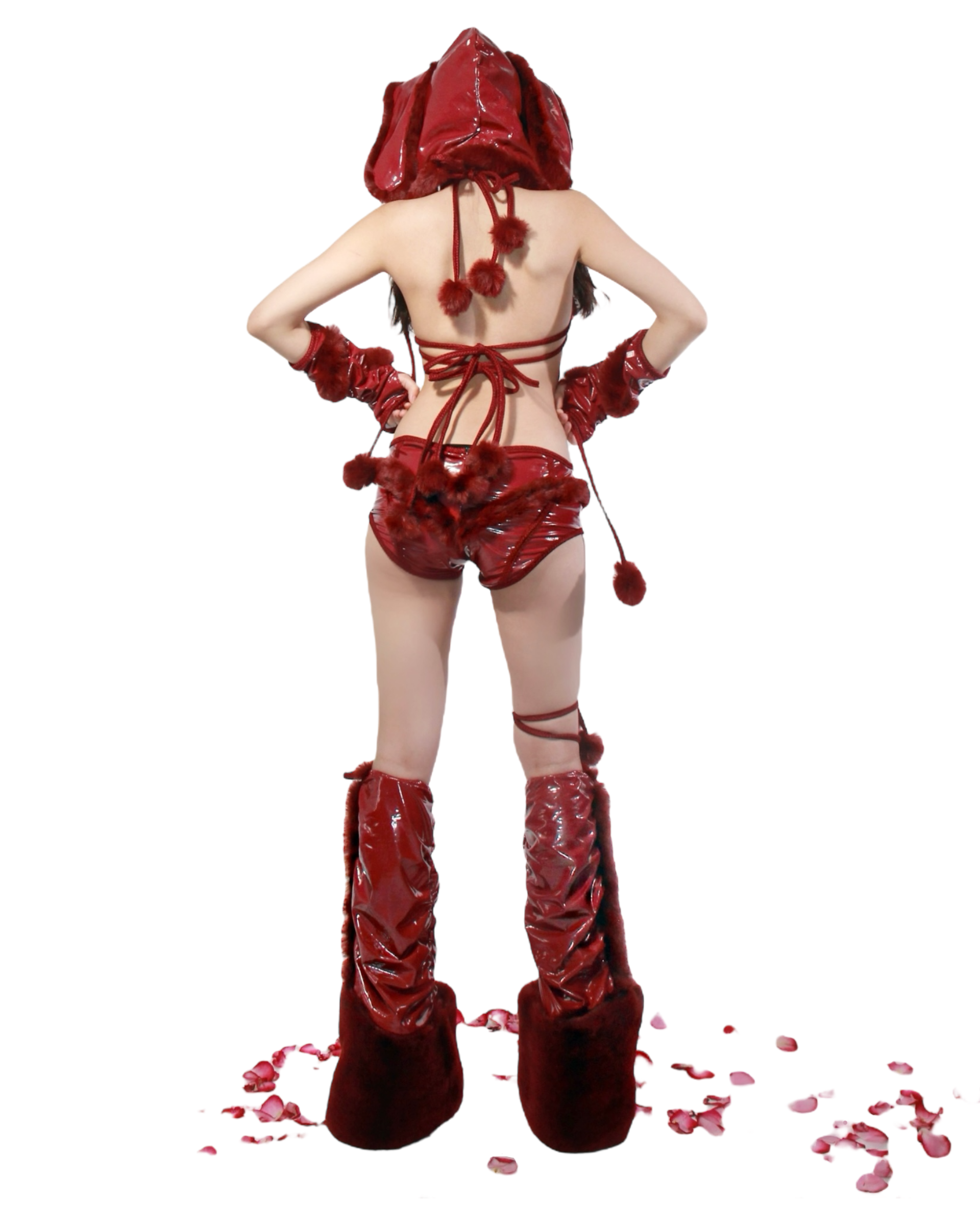 Red Wine Valentine Bunny Set (XS-XL)