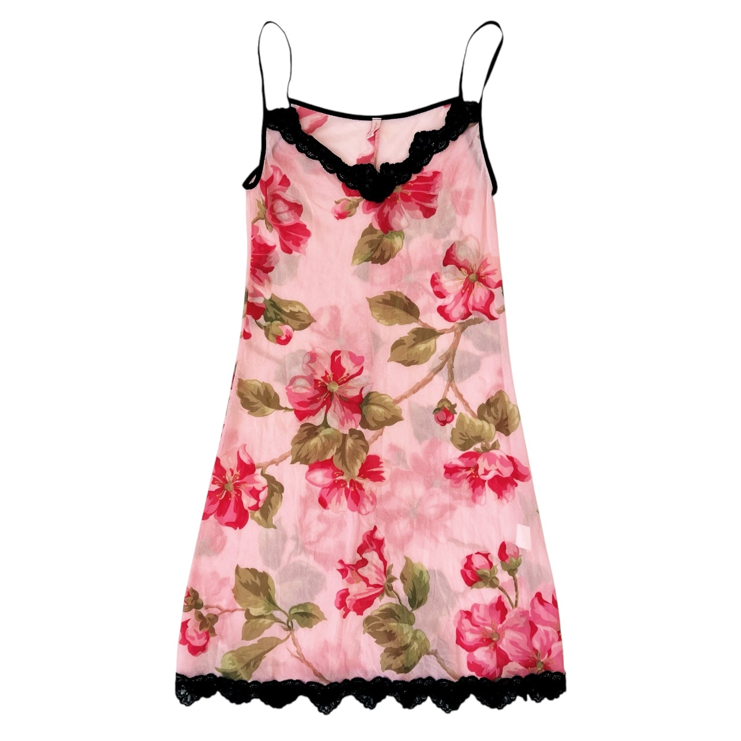 Vintage Floral Micro Mesh Slip (S) Vintage Floral Micro Mesh Slip (S)