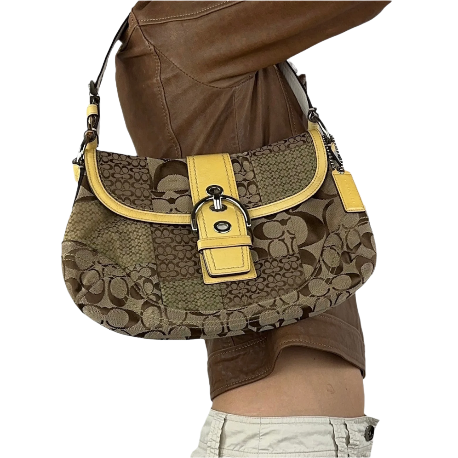 Coach Monogram Patchwork Bag