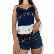Morgan De Toi Dyed Sequin Cami (S/M)